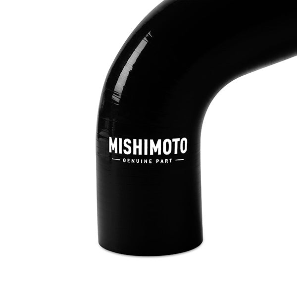Mishimoto 01-07 Subaru WRX / WRX STI Black Silicone Hose Kit - MMHOSE-WRX-01BK for 2002-2007 Subaru Impreza - installed view