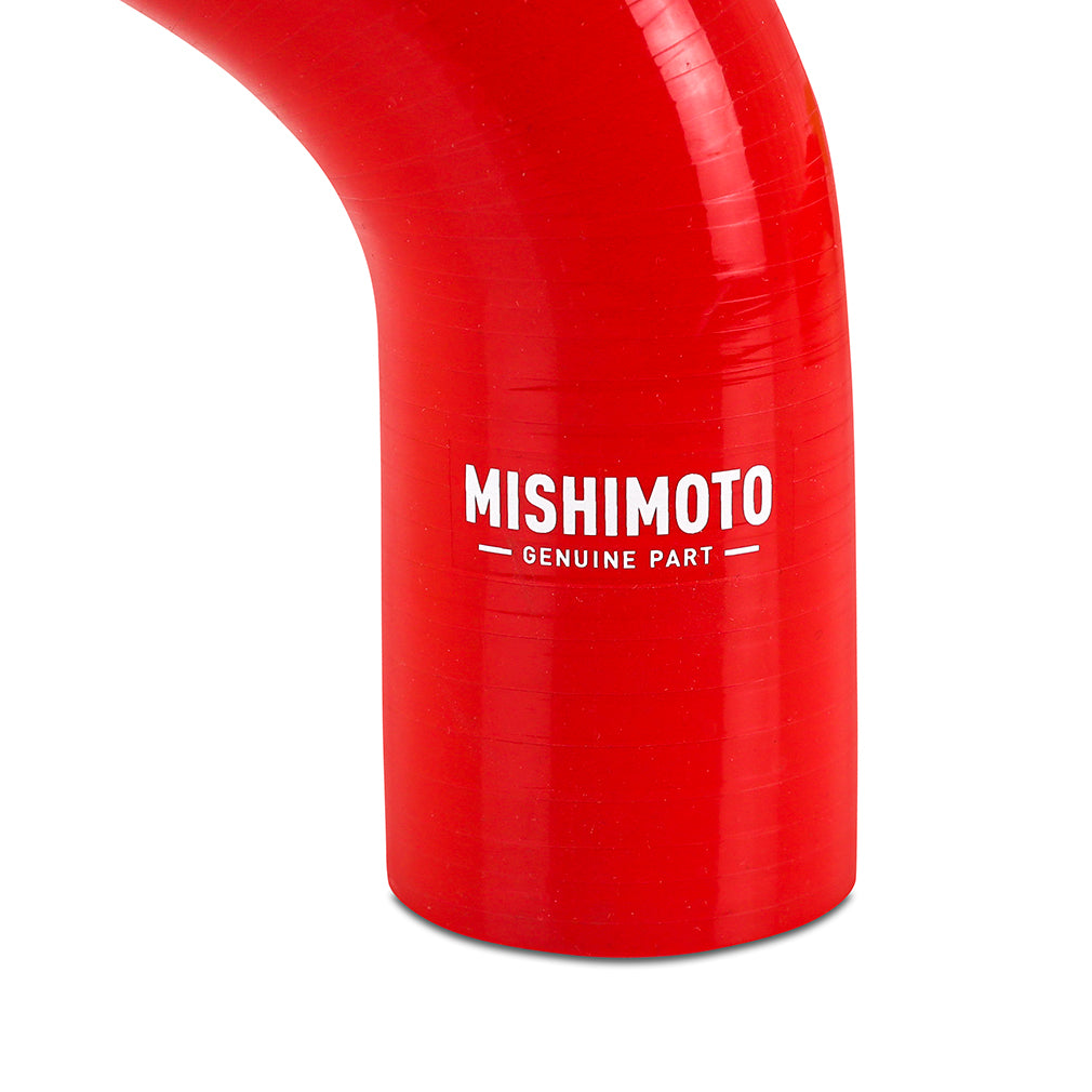 Mishimoto 2022+ Subaru WRX Red Silicone Hose Kit - MMHOSE-WRX-22RD for 2022-2025 Subaru WRX - installed view