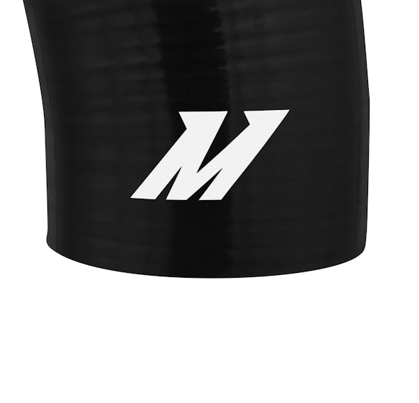 Mishimoto 01-07 Subaru WRX Silicone 80mm Airbox Hose - Black - MMHOSE-WRX-AM8BK for 2002-2007 Subaru Impreza - detail view