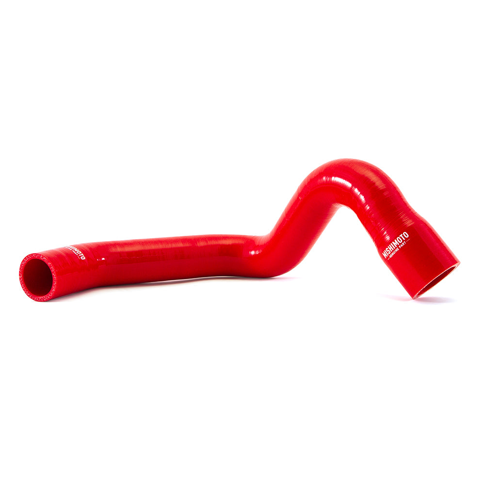 Mishimoto 91-01 Jeep Cherokee 4.0 Silicone Hose Kit Set Red - MMHOSE-XJ6-92KRD for 1984-2001 Jeep Cherokee - installed view