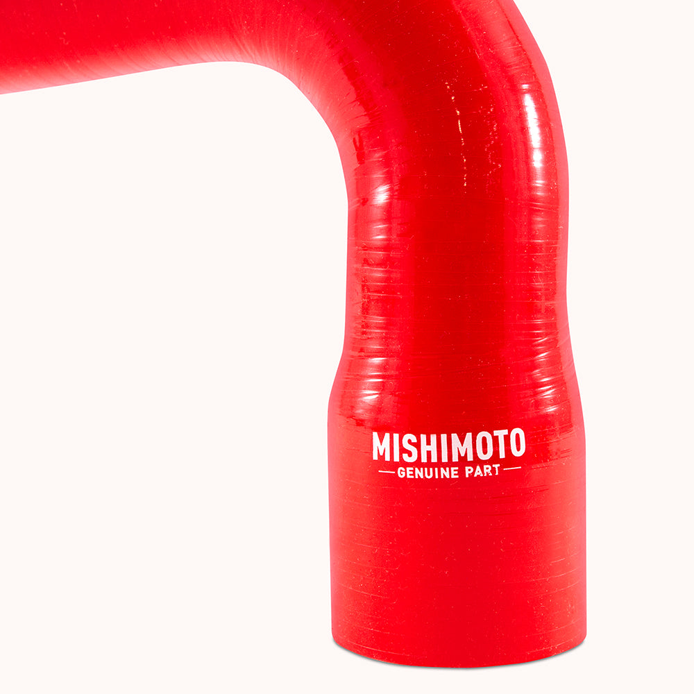 Mishimoto 91-01 Jeep Cherokee 4.0 Silicone Hose Kit Set Red - MMHOSE-XJ6-92KRD for 1984-2001 Jeep Cherokee - detail view