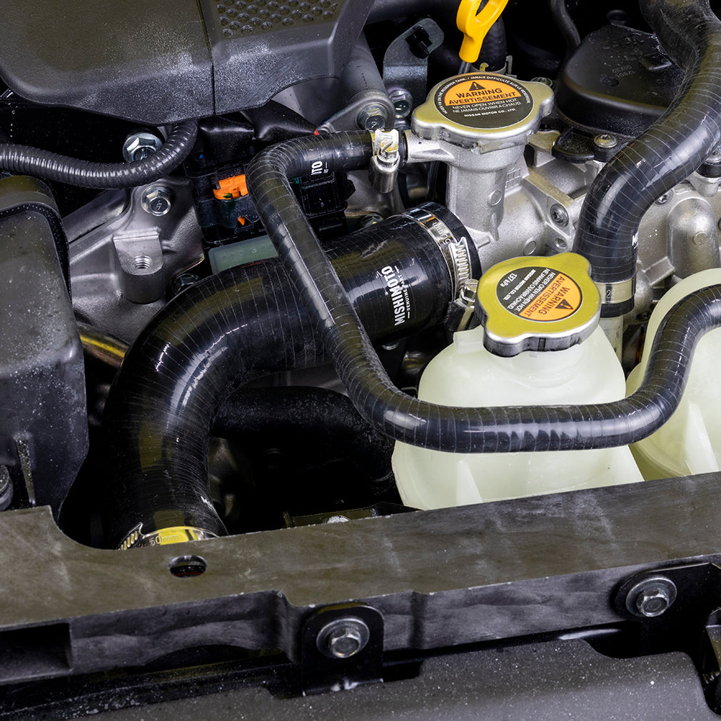 Mishimoto 2023+ Nissan Z Silicone Coolant Hose Kit - Black - MMHOSE-Z-23BK for 2023-2025 Nissan Z - installed view