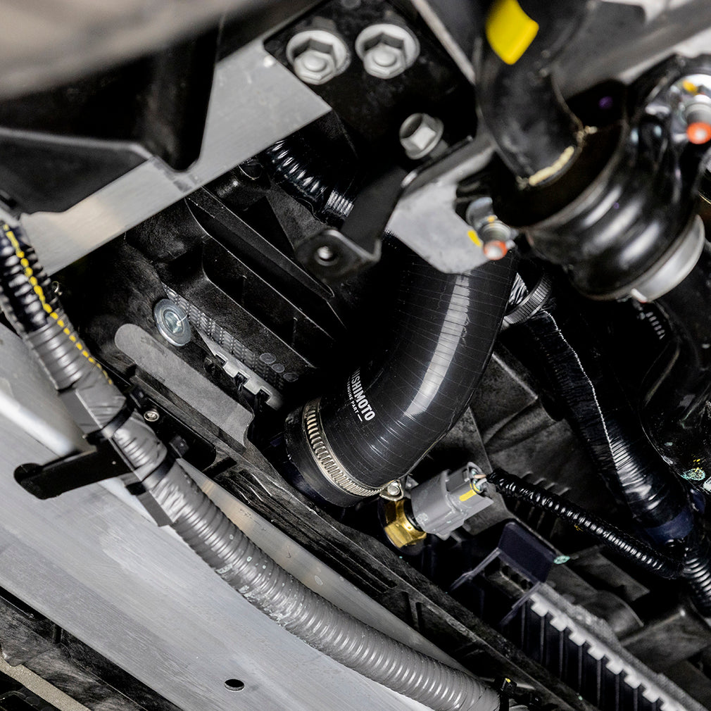 Mishimoto 2023+ Nissan Z Silicone Coolant Hose Kit - Black - MMHOSE-Z-23BK for 2023-2025 Nissan Z - angle view