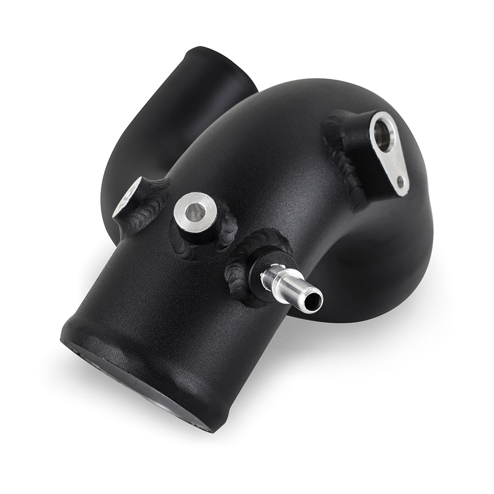 Mishimoto 21+ Bronco 2.3L Intercooler Pipe Kit Micro Wrinkle Black - MMICP-BR23-21MWBK for 2021-2026 Ford Bronco - angle view