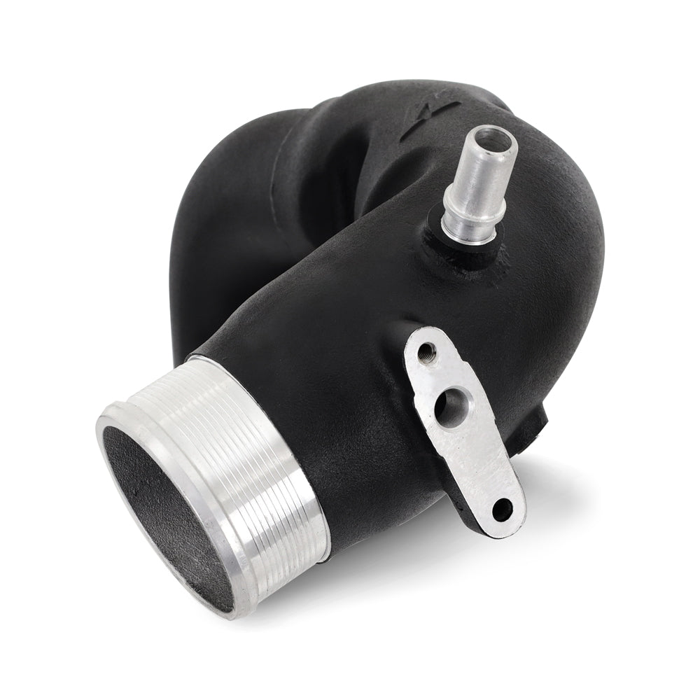 Mishimoto 21+ Bronco 2.7L Intercooler Pipe Kit Micro Wrinkle Black - MMICP-BR27-21MWBK for 2021-2026 Ford Bronco - alternate 