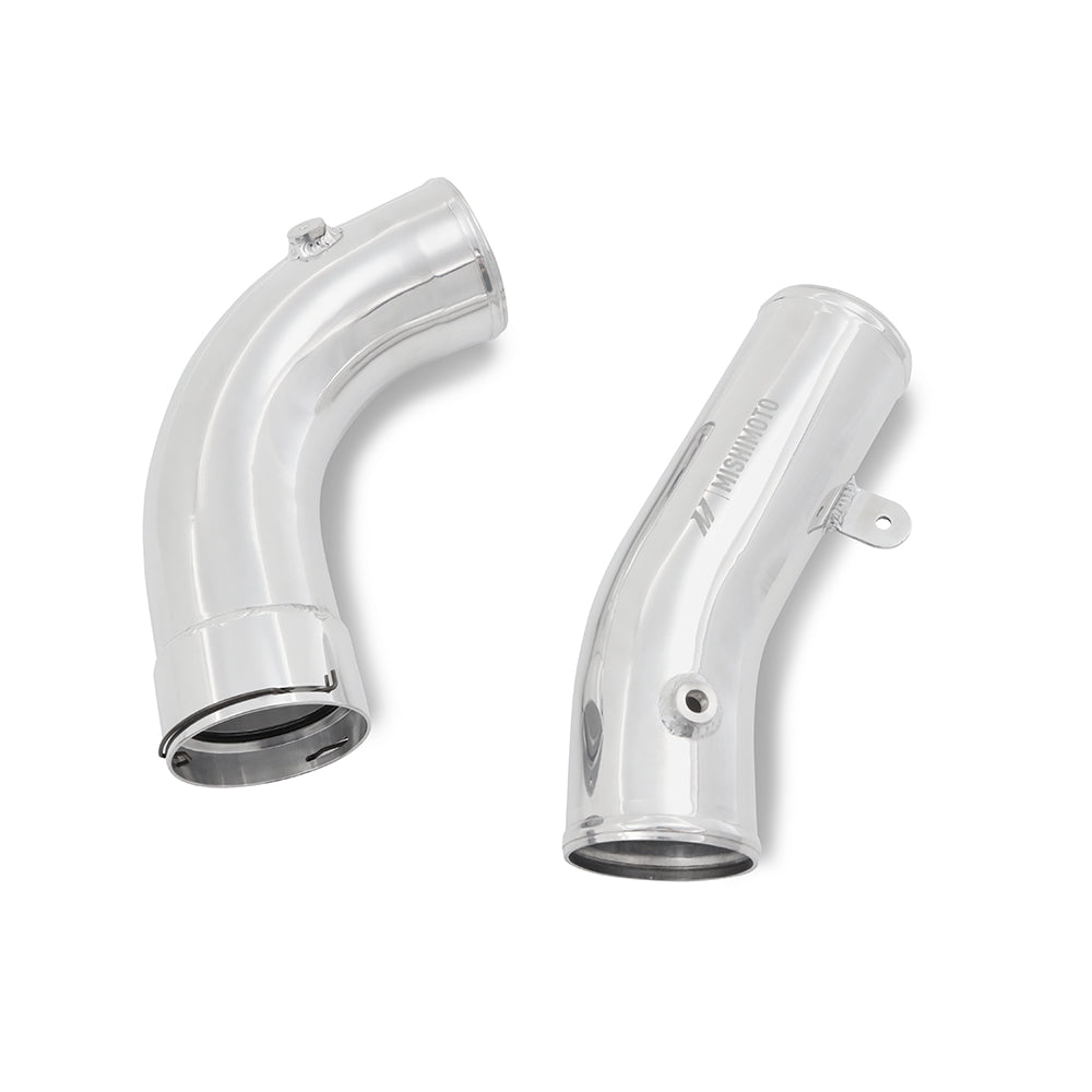 Mishimoto 17-19 GM 6.6L L5P Cold-Side Pipe and Boot Kit Polished - MMICP-DMAX-17CP for 2017-2019 Chevrolet Silverado 2500 - a