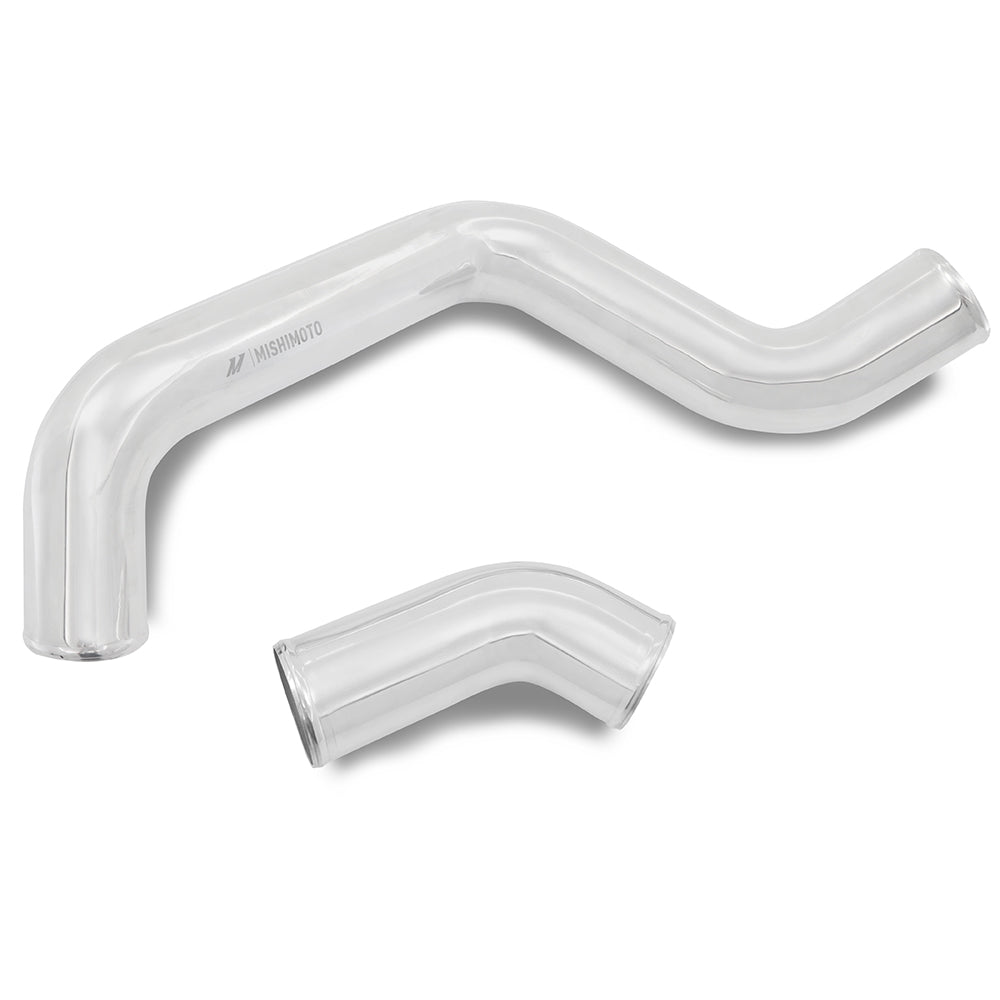 Mishimoto 17-19 GM 6.6L L5P Hot-Side Pipe and Boot Kit Polished - MMICP-DMAX-17HP for 2017-2019 Chevrolet Silverado 2500 - in