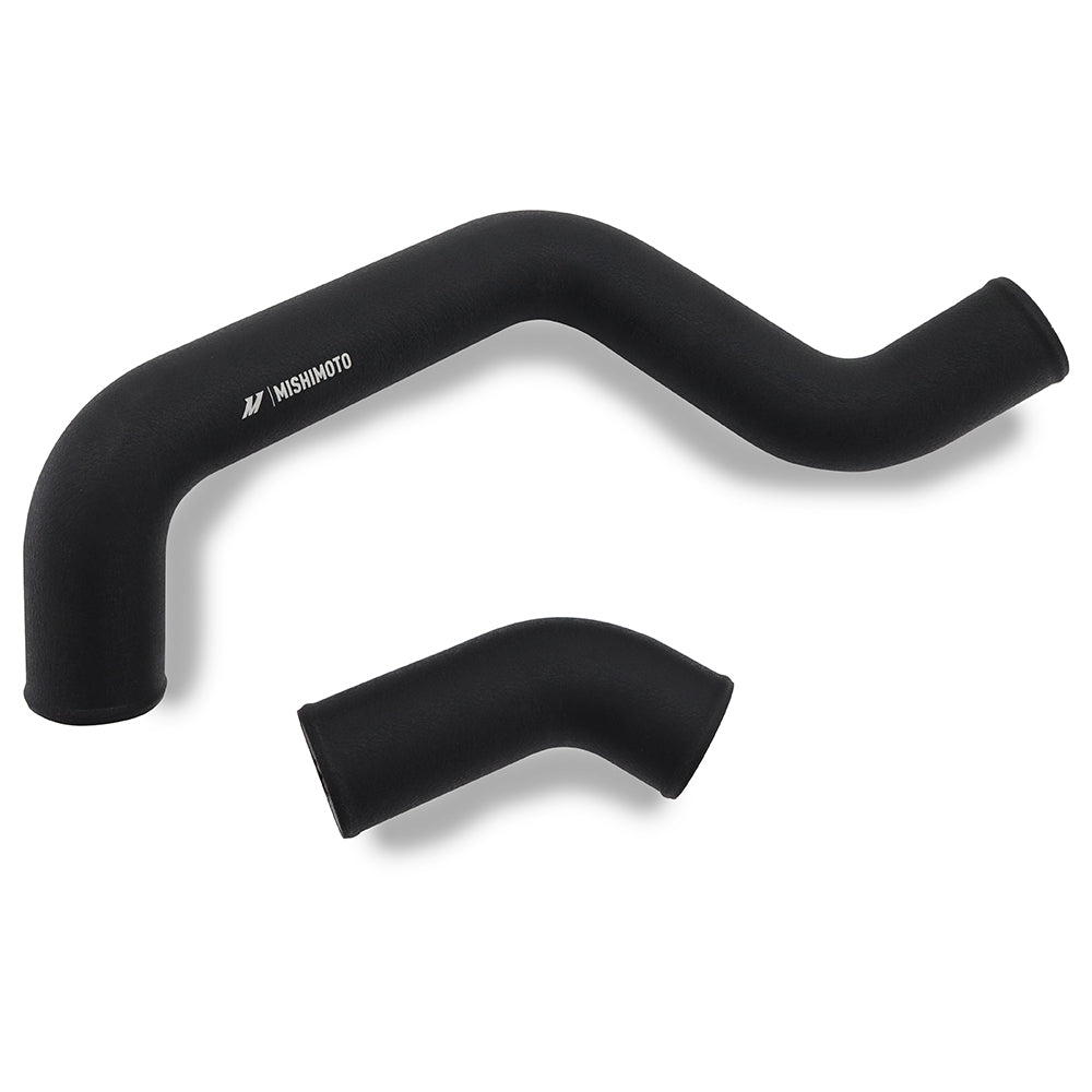 Mishimoto 17-19 GM 6.6L L5P Intercooler Pipe + Boot Kit Wrinkle Black - MMICP-DMAX-17KWBK for 2017-2019 Chevrolet Silverado 2