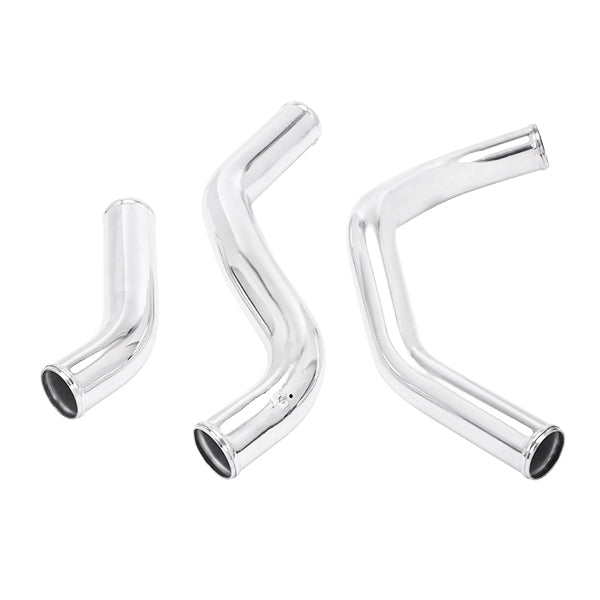 Mishimoto 11-14 Ford F-150 3.5L Ecoboost Intercooler Kit w/ Pipes (Polished) - MMICP-F150-11KP for 2011-2016 Ford F 150 - ang