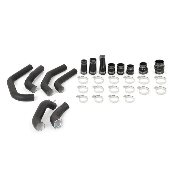 Mishimoto 15-17 Ford F-150 2.7L EcoBoost  I/C Pipe Kit - Wrinkle Black - MMICP-F27T-15KWBK