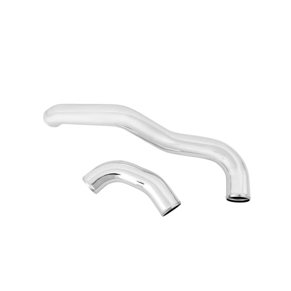 Mishimoto 08-10 Ford 6.4L Powerstroke Hot-Side Intercooler Pipe and Boot Kit - MMICP-F2D-08HBK for 2008-2010 Ford F 250 - ang