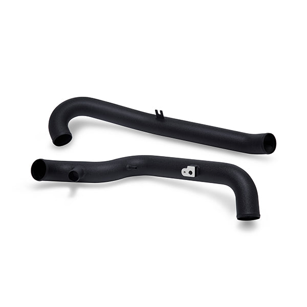 Mishimoto 2014+ Ford Fiesta ST Intercooler Pipe Kit - Wrinkle Black - MMICP-FIST-14WBK for 2014-2019 Ford Fiesta ST - angle v
