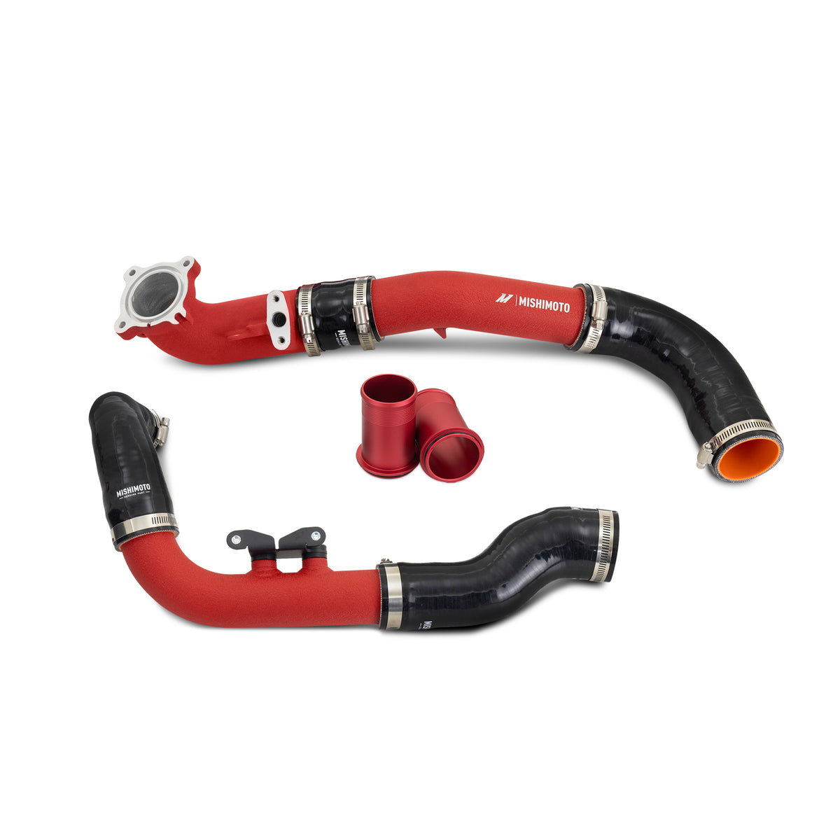 Mishimoto 2023+ Toyota GR Corolla Intercooler Pipe Kit - Wrinkle Red - MMICP-GRC-23RD for 2023-2025 Toyota GR Corolla - detai
