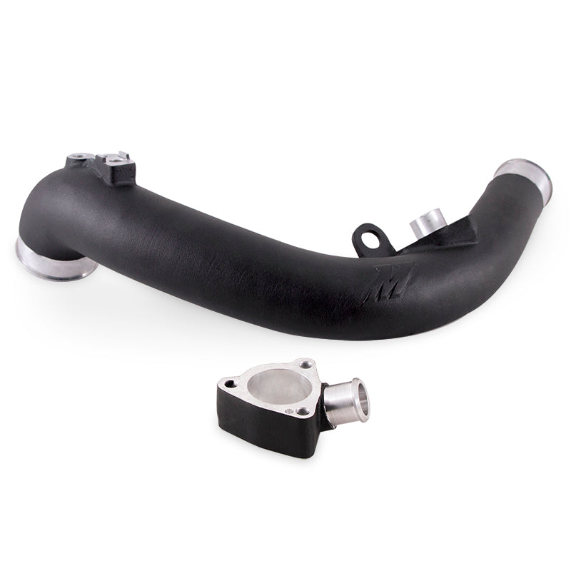 Mishimoto 2018+ Jeep Wrangler JL 2.0L Performance Intercooler Pipe - MMICP-JLH-18WBK for 2018-2026 Jeep Wrangler - installed 