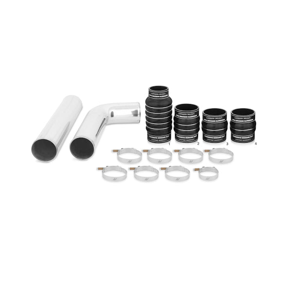 Mishimoto 07.5-09 Dodge 5.9L Cummins Pipe and Boot Kit - MMICP-RAM-07BK for 2007-2009 Dodge Ram 2500 - close-up