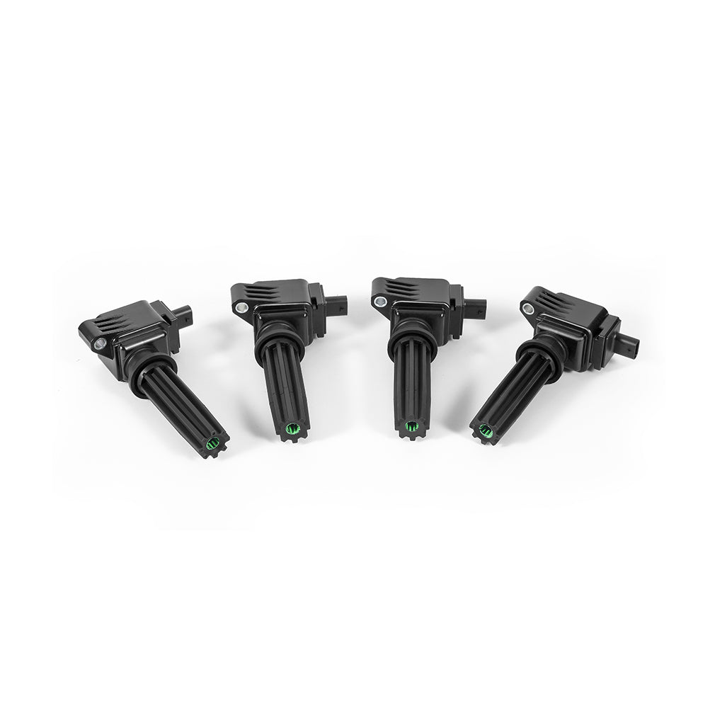 Mishimoto 15+ Ford Mustang EcoBoost 2.3L / 12-18 Ford Focus ST Ignition Coil Set of 4 - MMIG-FOST-1204 for 2012-2019 Ford Exp