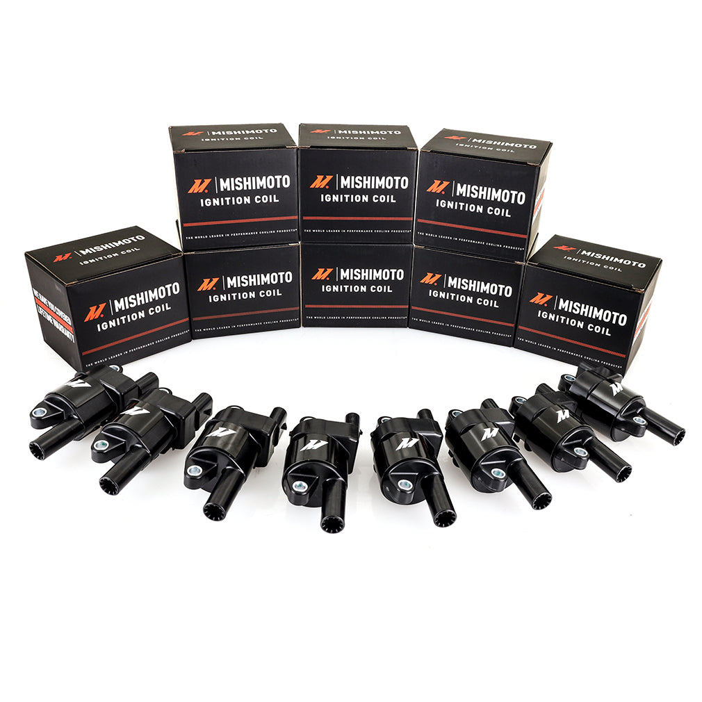 Mishimoto 2007+ GM LS Round Style Engine Ignition Coil Set - MMIG-LSRD-0708 for 2008-2020 Chevrolet Express 2500 - detail vie