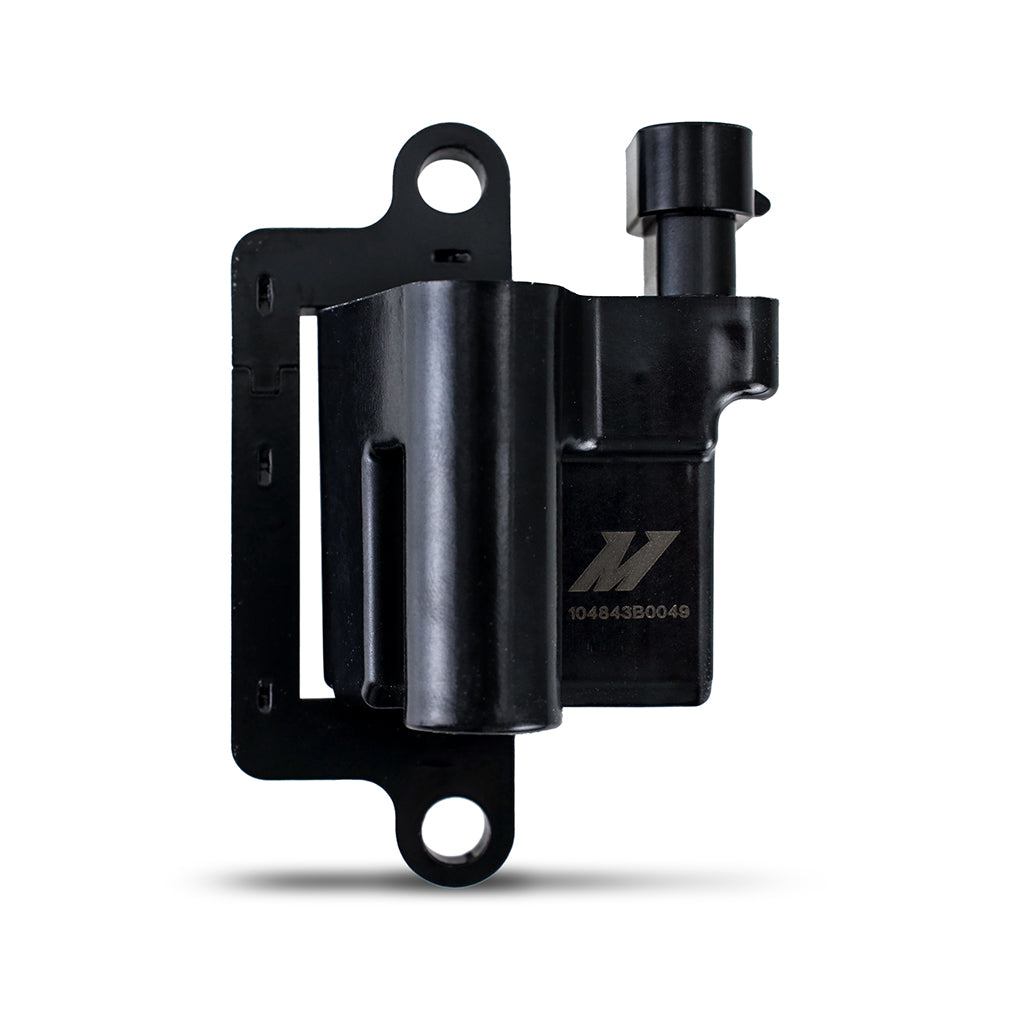 Mishimoto 99-07 GM Square Style Engine Ignition Coil Set - MMIG-LSSQ-9908 for 1999-2007 Chevrolet Silverado 1500 - angle view
