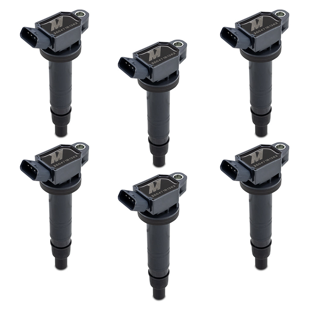 Mishimoto 05-15 Toyota Tacoma 4.0L Ignition Coil - 6-Pack - MMIG-TAC-0506 for 2005-2023 Toyota Tacoma - installed view