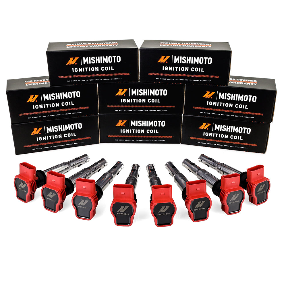 Mishimoto 06-08 VW/Audi Ignition Coil - MMIG-VW-06 for 2006-2018 Audi A6 - installed view