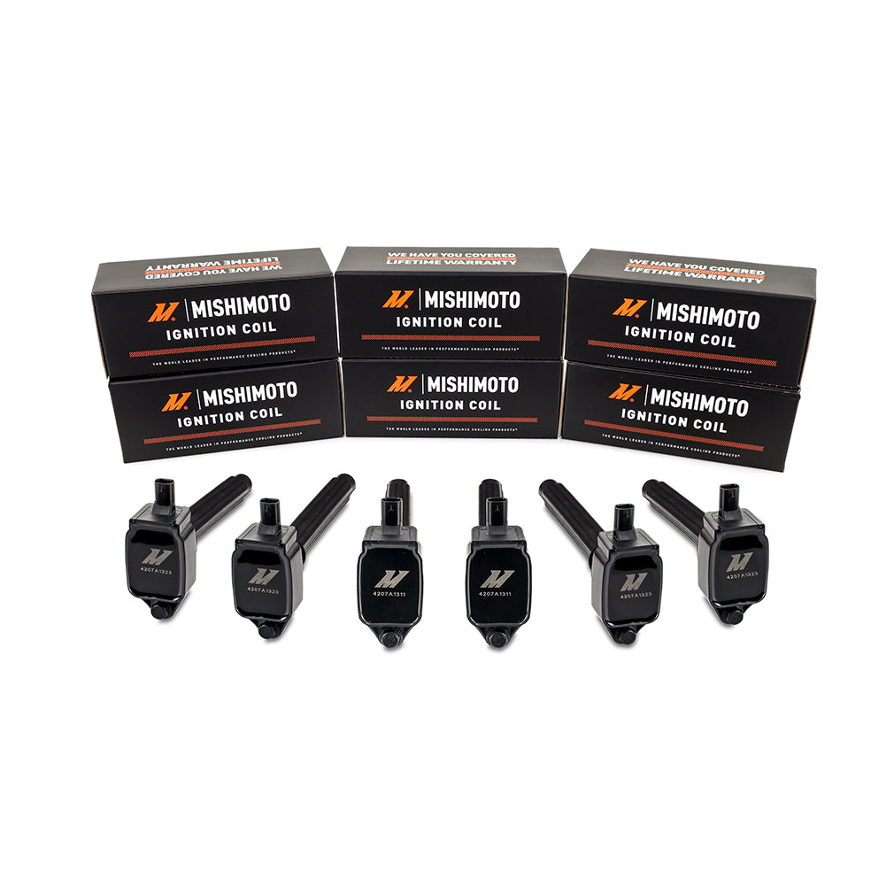 Mishimoto 12-18 Jeep Wrangler 3.6L Single Ignition Coil - MMIG-WRA-12 for 2011-2023 Dodge Challenger - angle view