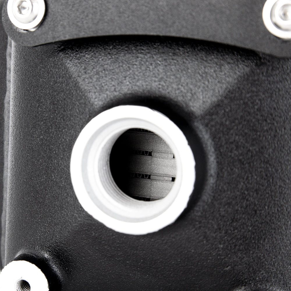 Mishimoto Universal Air-To-Water Intercooler Single Pass (1500hp) - Opposite Side Inlet/Outlet - MMINT-A2W-SPR-3 by Mishimoto
