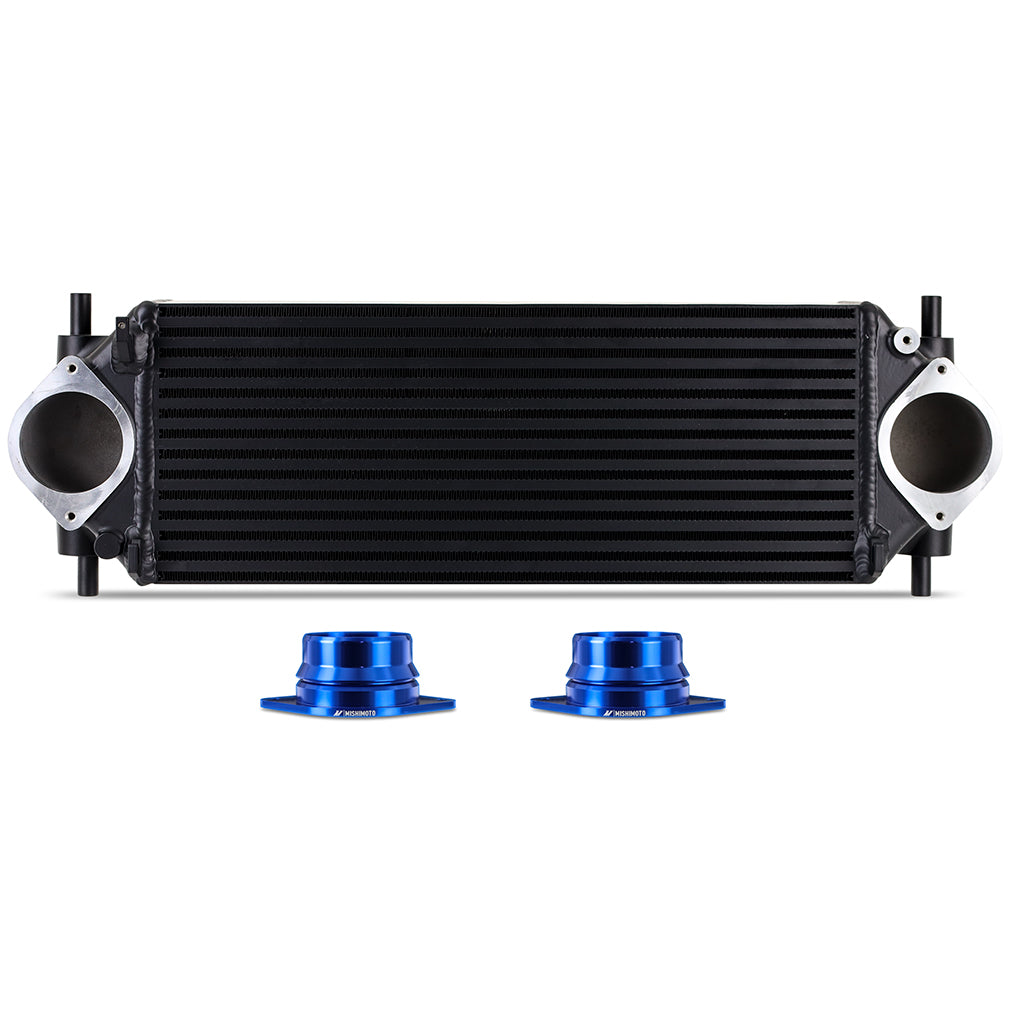 Mishimoto 2021+ Ford Bronco Intercooler Kit - Black - MMINT-BR-21BK for 2021-2026 Ford Bronco - installed view