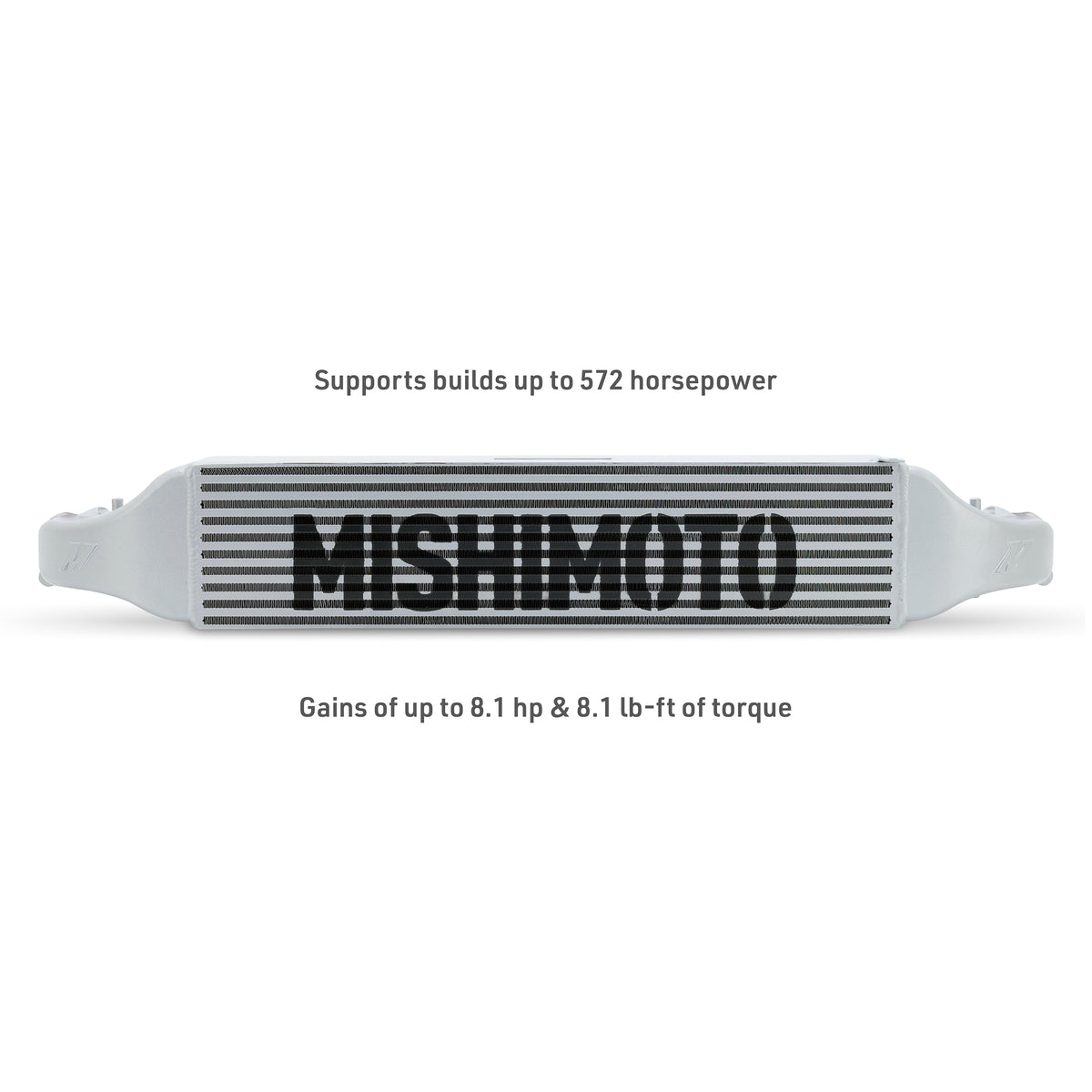 Mishimoto 2022+ Honda Civic 1.5T Intercooler Kit - Silver Intercooler - Black Pipes - MMINT-CIV-22KSLWBK for 2022-2026 Honda 