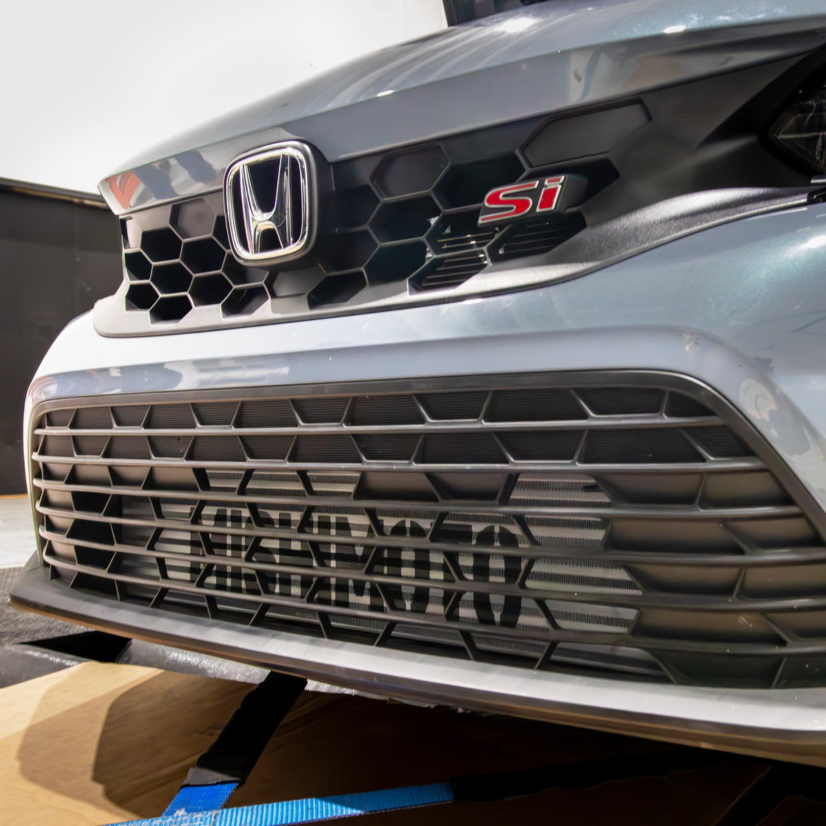 Mishimoto 2022+ Honda Civic 1.5T Performance Intercooler - Silver - MMINT-CIV-22SL for 2022-2026 Honda Civic - rear view