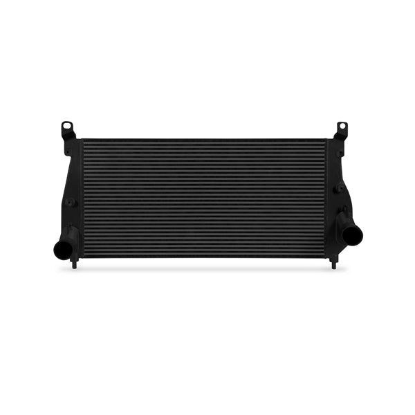 Mishimoto 01-05 Chevrolet 6.6L Duramax Intercooler (Black) - MMINT-DMAX-01BK for 2001-2005 Chevrolet Silverado 2500 - angle v