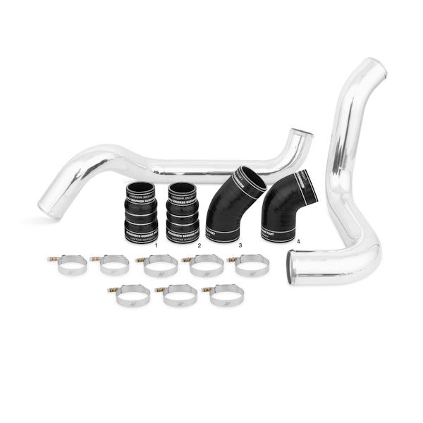 Mishimoto 02-04.5 Chevrolet 6.6L Duramax Intercooler Kit w/ Pipes (Black) - MMINT-DMAX-02KBK for 2001-2005 Chevrolet Silverad