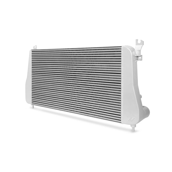 Mishimoto 06-10 Chevy 6.6L Duramax Intercooler (Silver) - MMINT-DMAX-06SL for 2006-2010 Chevrolet Silverado 2500 - installed 
