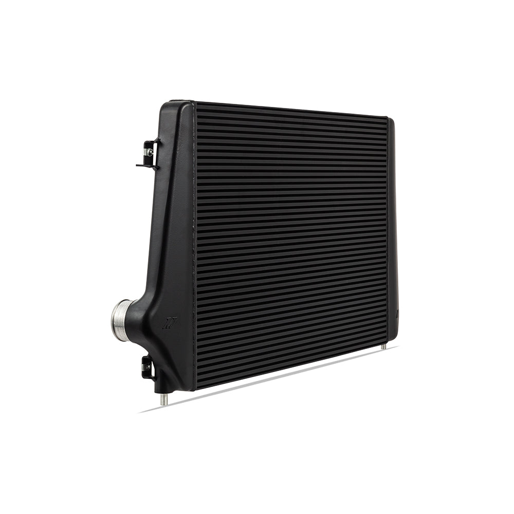 Mishimoto 17-19 GM L5P Duramax Intercooler Kit - Black w/ Polished Pipes - MMINT-DMAX-17KBKP for 2017-2019 Chevrolet Silverad