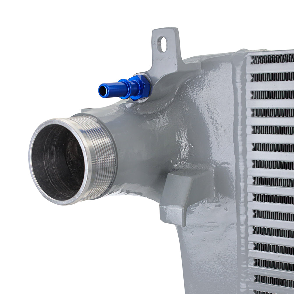 Mishimoto Ford Explorer ST 2020+ Performance Intercooler - Silver - MMINT-EST-20SL for 2020-2024 Ford Explorer ST - installed