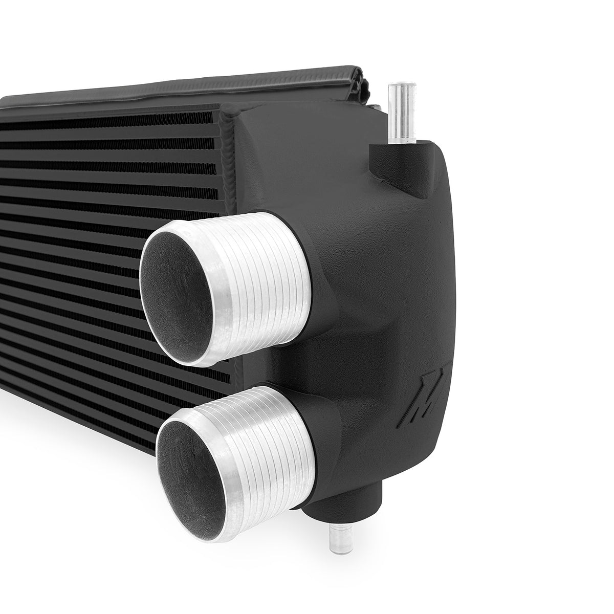 Mishimoto 2016+ Ford F-150 2.7/3.5L Ecoboost Intercooler (I/C ONLY) - Black - MMINT-F150-15BK for 2015-2022 Ford F 150 - angl