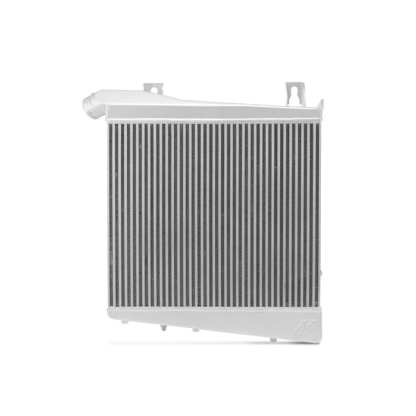 Mishimoto 08-10 Ford 6.4L Powerstroke Intercooler (Silver) - MMINT-F2D-08SL for 2008-2010 Ford F 250 - angle view