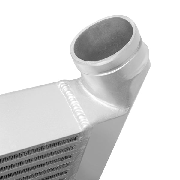 Mishimoto 08-10 Ford 6.4L Powerstroke Intercooler (Silver) - MMINT-F2D-08SL for 2008-2010 Ford F 250 - side view