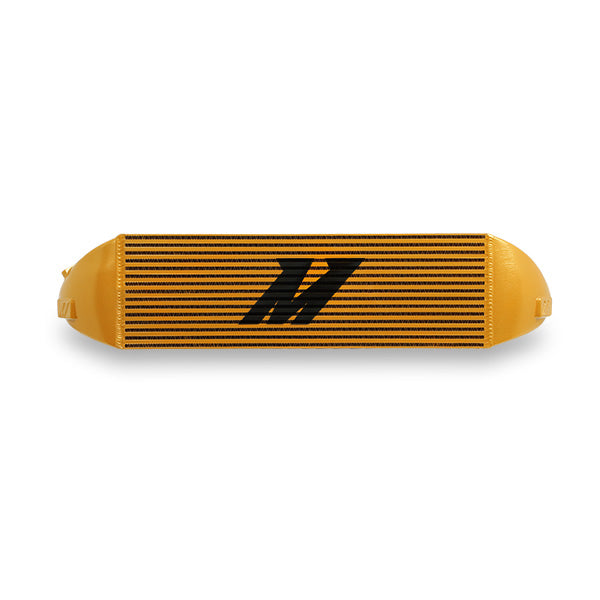 Mishimoto 2013+ Ford Focus ST Gold Intercooler w/ Black Pipes - MMINT-FOST-13KBGD for 2013-2018 Ford Focus ST - angle view