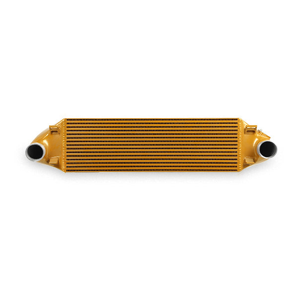 Mishimoto 2013+ Ford Focus ST Gold Intercooler w/ Black Pipes - MMINT-FOST-13KBGD for 2013-2018 Ford Focus ST - installed vie
