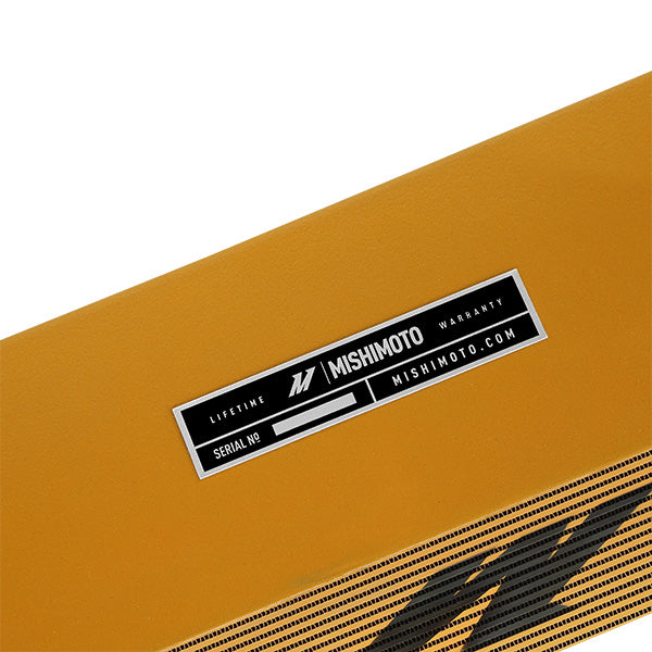 Mishimoto 2013+ Ford Focus ST Gold Intercooler w/ Black Pipes - MMINT-FOST-13KBGD for 2013-2018 Ford Focus ST - alternate vie