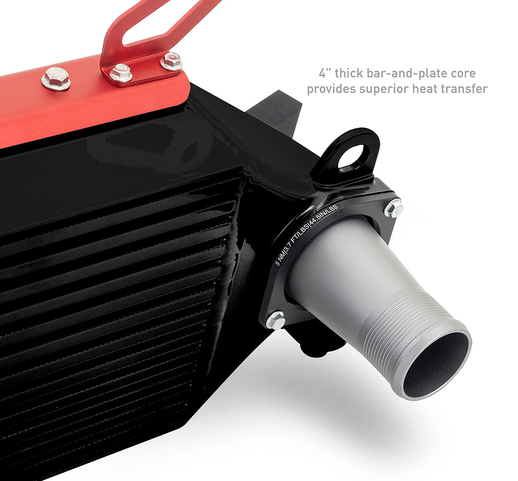 Mishimoto 2023+ Toyota GR Corolla Performance Intercooler - Black - MMINT-GRC-23BK for 2023-2025 Toyota GR Corolla - installe