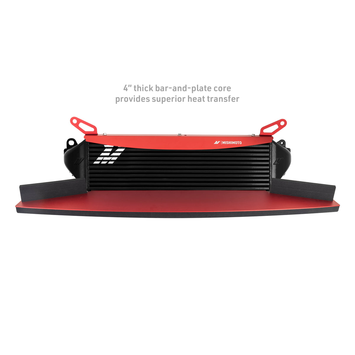 Mishimoto 2023+ Toyota GR Corolla Intercooler & Pipe Kit - Black Cooler - Red Pipes - MMINT-GRC-23KBKRD for 2023-2025 Toyota 