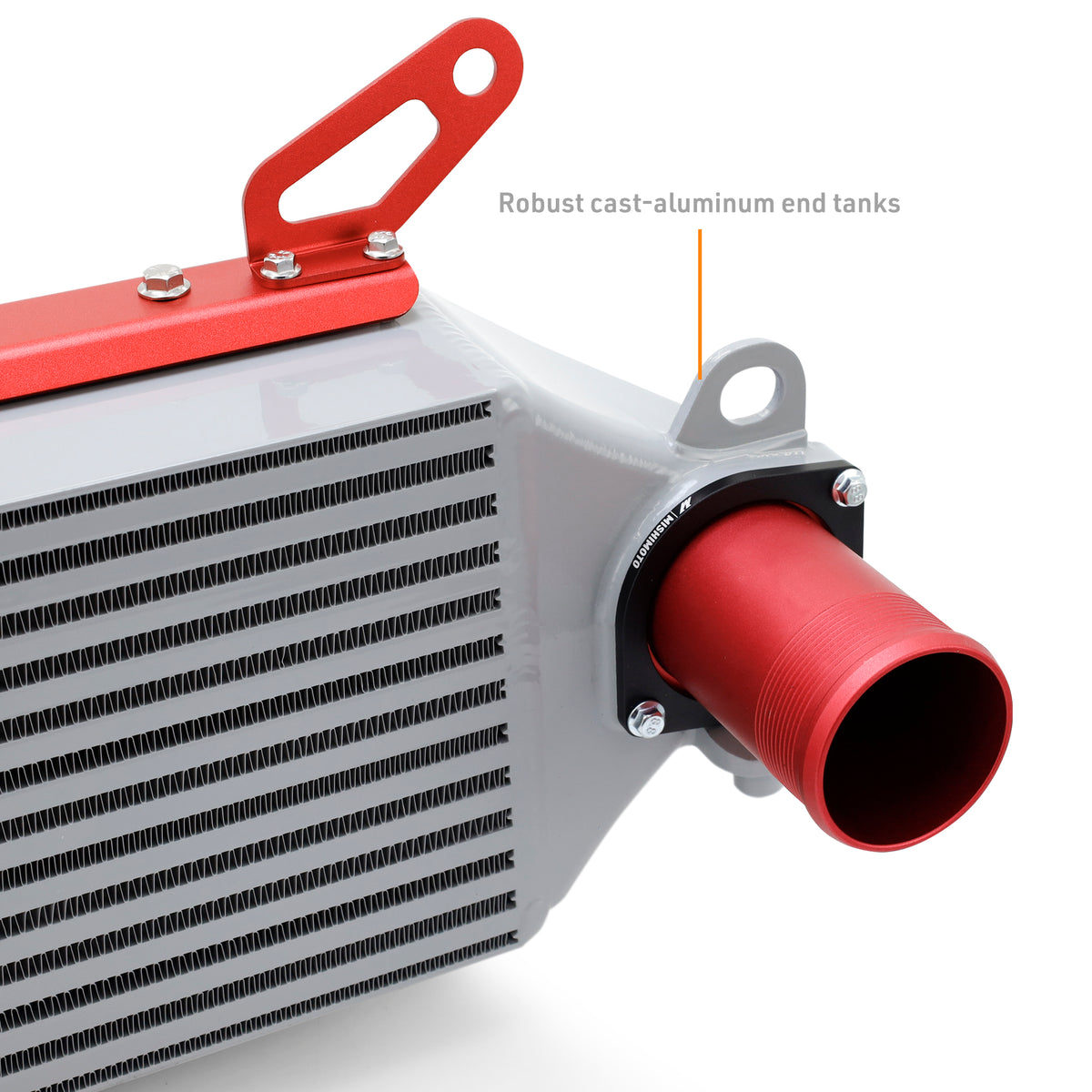 Mishimoto 2023+ Toyota GR Corolla Intercooler & Pipe Kit - Silver Cooler - Black Pipes - MMINT-GRC-23KSLBK for 2023-2025 Toyo