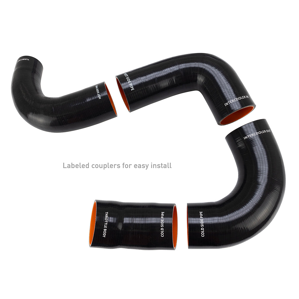 Mishimoto 22+ Volkswagen GTI MK8 (MQB) Performance Intercooler Kit P - MMINT-MK8-22KP for 2019-2023 Audi TT - package content
