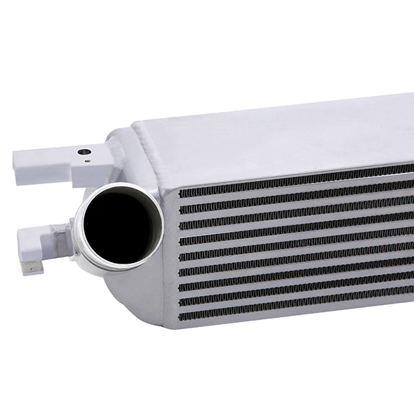 Mishimoto 2015 Ford Mustang EcoBoost Front-Mount Intercooler - Silver - MMINT-MUS4-15SL for 2015-2021 Ford Mustang - detail v