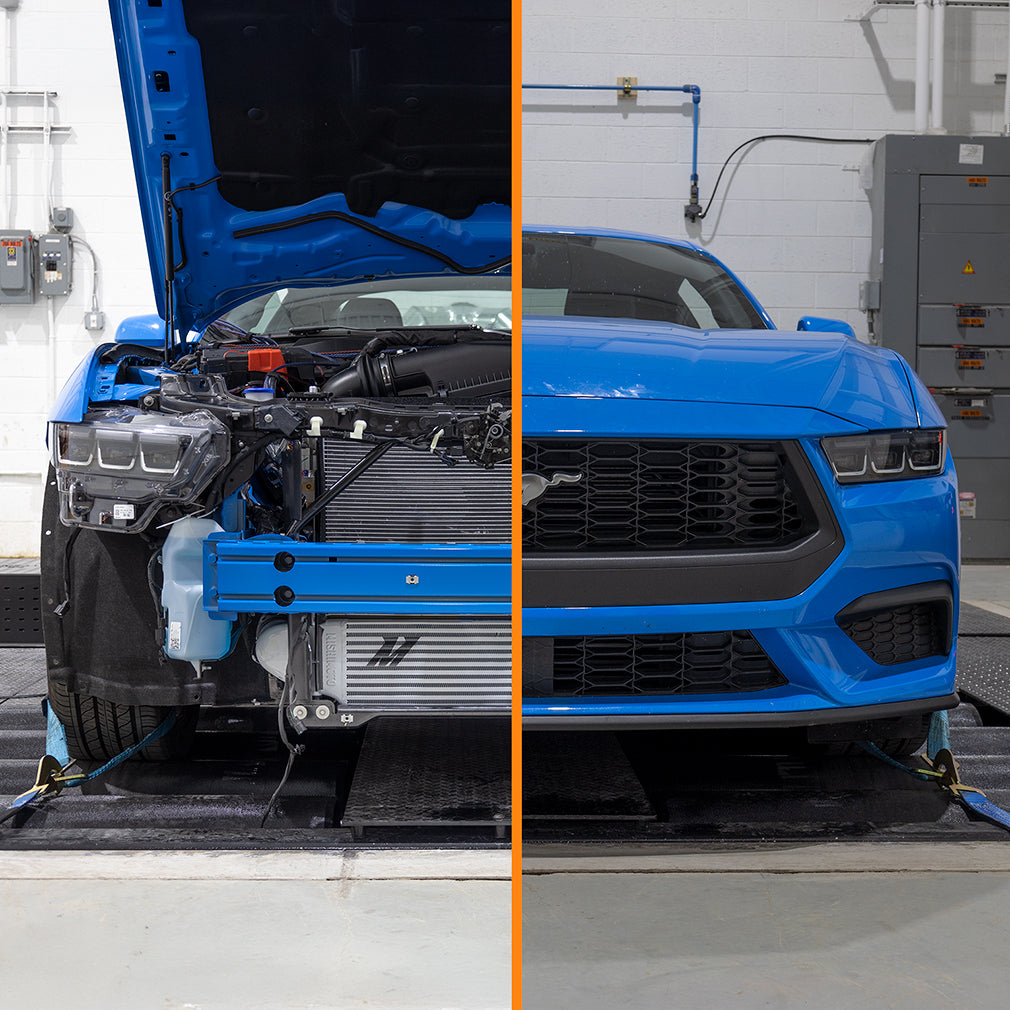 Mishimoto 2024+ Ford Mustang 2.3L EcoBoost Performance Intercooler Kit -  Silver/Polished - MMINT-MUS4-24KSLP for 2024-2026 F