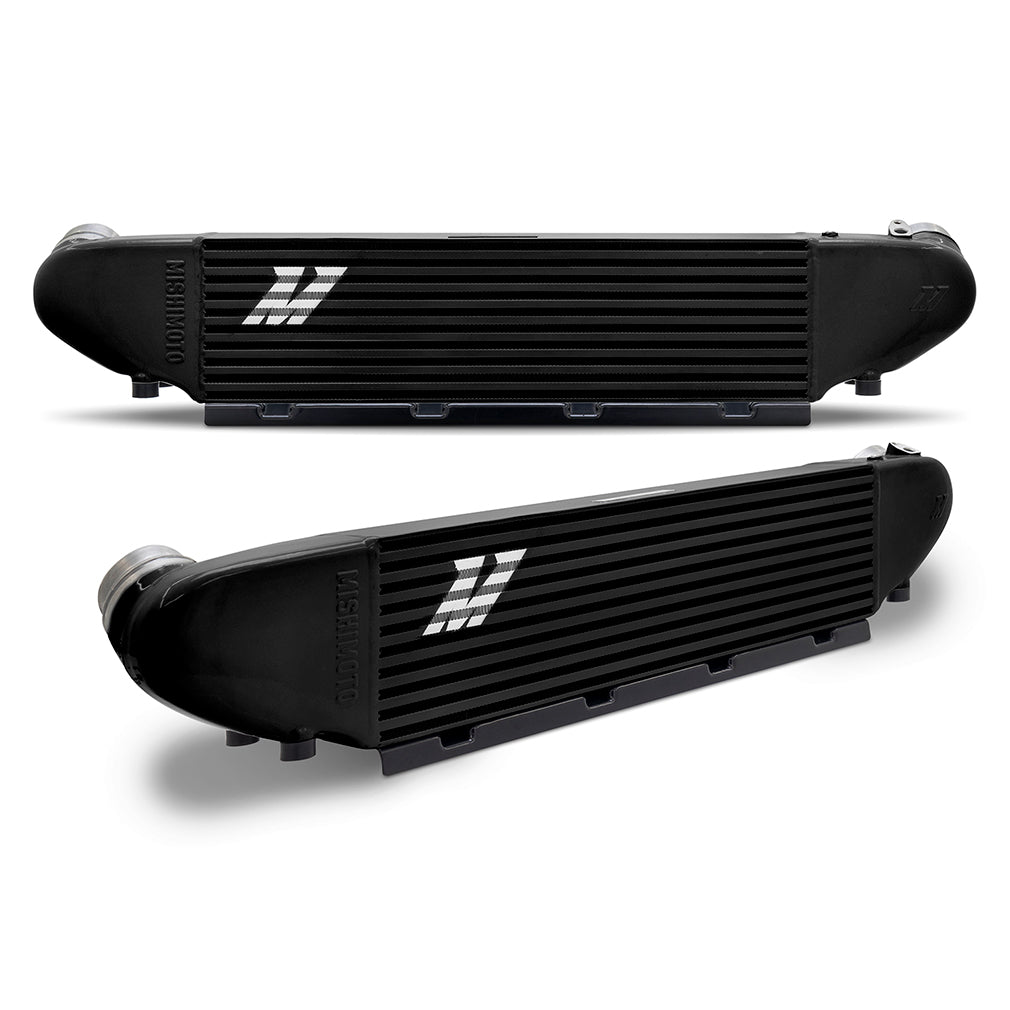 Mishimoto 2024+ Ford Mustang EcoBoost Performance Intercooler -  Black - MMINT-MUS4-24BK for 2024-2026 Ford Mustang - side vi