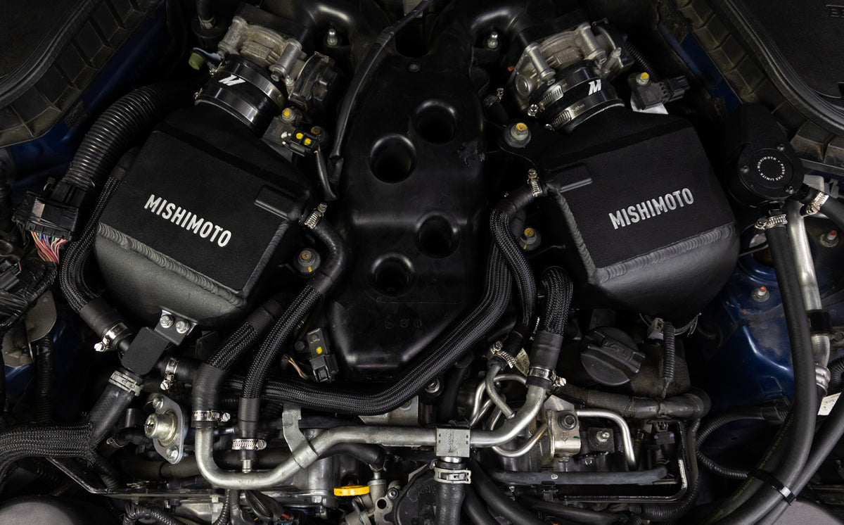 Mishimoto 2016+ Infiniti Q50/60 3.0T Performance Air-To-Water Intercooler Kit - MMINT-Q50-16 for 2016-2024 INFINITI Q50 - alt