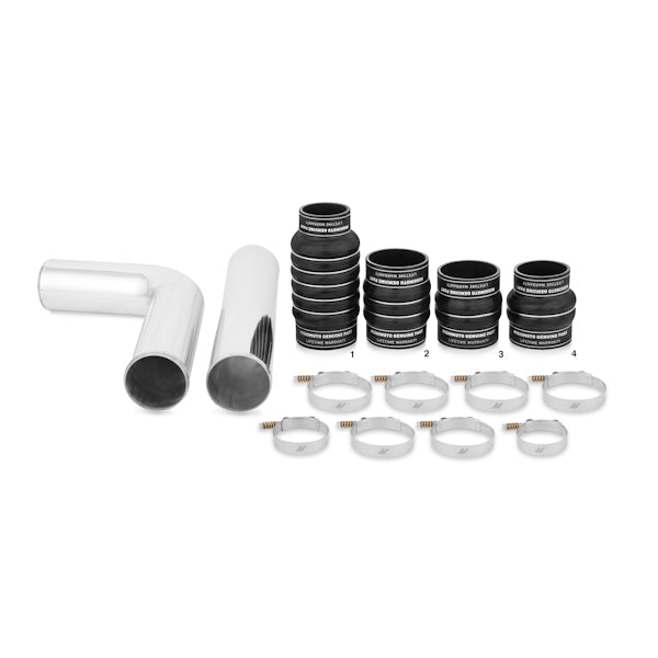 Mishimoto 03-07 Dodge 5.9L Cummins Intercooler Kit w/ Pipes (Silver) - MMINT-RAM-03KSL for 2003-2007 Dodge Ram 2500 - alterna