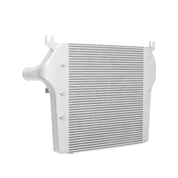 Mishimoto 10-12 Dodge 6.7L Cummins Intercooler (Silver) - MMINT-RAM-10SL for 2009-2010 Dodge Ram 3500 - detail view